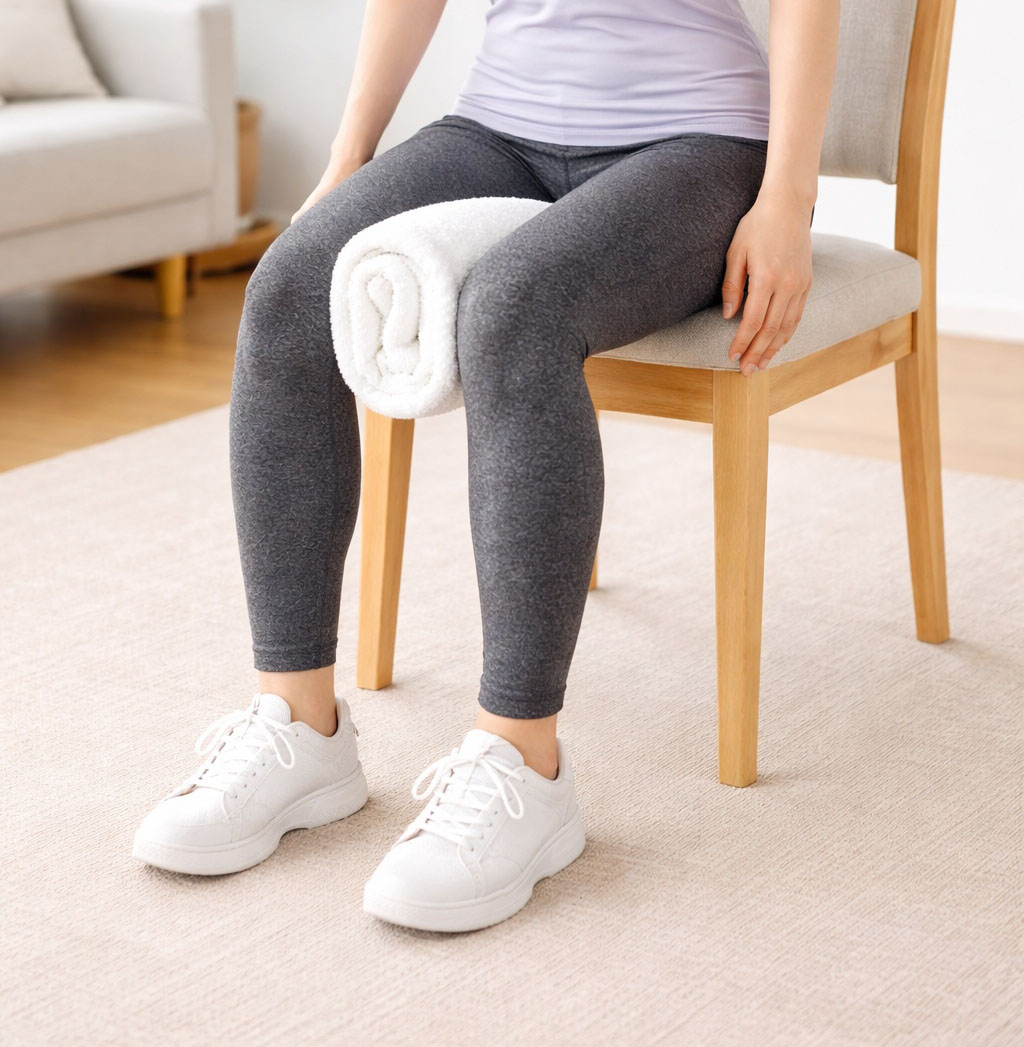 胸を開くストレッチの画像