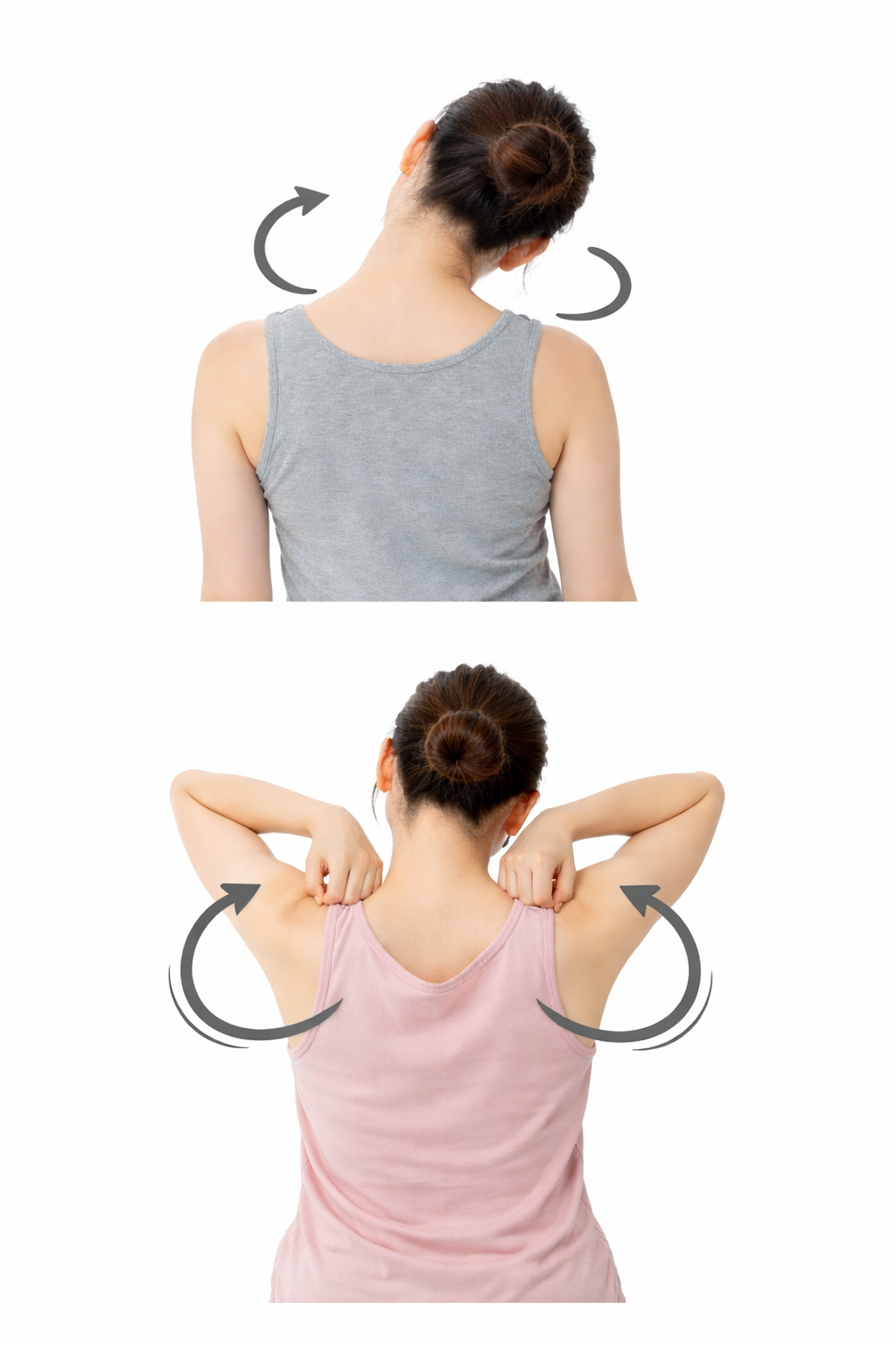 胸を開くストレッチの画像